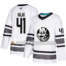 Dresovi New York Islanders Jaroslav Halak 41 2019 All-Star Adidas Bijela Authentic - Muške